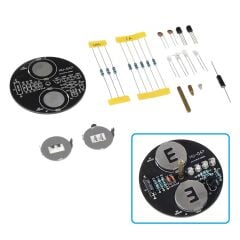 DC 6V LED Dönen Gyro Yanıp Sönen Işıklar Hobi Devresi DIY Lehimleme Kiti - Demonte(Montesiz)