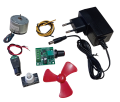 Kutulu 3 in 1 Basit Motor Deney Seti (3 Devre) - Öğrenci Elektrik Devresi