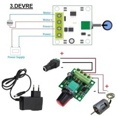 Kutulu 6 in 1 Motor ve Lamba Deney Seti (6 Devre) - Öğrenci Elektrik Devresi
