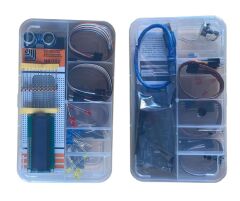 Kutulu Robotik Kodlama Arduino Uno Ekonomik Başlangıç Seti 26 Çeşit 148 Parça