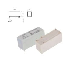 Hongfa HF118F 012-1Z1T 12V 10A 1C 5 Pin Minyatür Pcb Güç Rölesi - 5 Adet