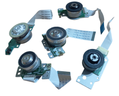 5 Adet Hall Effect Sensörlü Farklı Tip Fırçasız DVD/CD-Rom Motoru Flex Kablolu