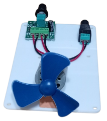 Pervaneli Motor Hızı Ayarlanabilen Adaptörlü Öğrenci Deney Devresi