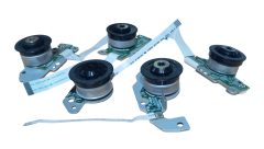 5 Adet Hall Effect Sensörsüz Farklı Tip Fırçasız DVD/CD-Rom Motoru Flex Kablolu