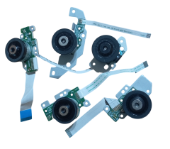 5 Adet Hall Effect Sensörsüz Farklı Tip Fırçasız DVD/CD-Rom Motoru Flex Kablolu