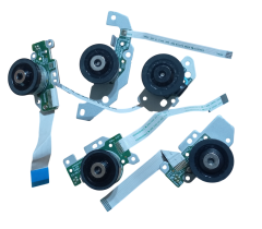 5 Adet Hall Effect Sensörsüz Farklı Tip Fırçasız DVD/CD-Rom Motoru Flex Kablolu