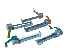 5 Adet Farklı Boyutlarda Flex Kablolu DC 5-6V Bipolar Step Motor