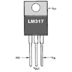LM317T Lineer Voltaj Regülatörü TO-220