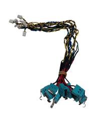 20cm Kablolu Soketli Limit Switch Basıldığında İletimi Kesen İki Uçlu Sınır Anahtarı 2A 125VAC - 10 Adet