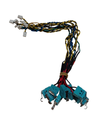 20cm Kablolu Soketli Limit Switch Basıldığında İletimi Kesen İki Uçlu Sınır Anahtarı 2A 125VAC - 10 Adet