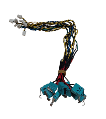 20cm Kablolu Soketli Limit Switch Basıldığında İletimi Kesen İki Uçlu Sınır Anahtarı 2A 125VAC - 10 Adet