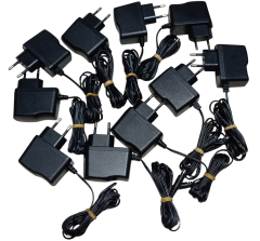 10 Adet DC 12V 0.5A Arduino Adaptörü Deney Enerji Besleme Güç Kaynağı Priz Tipi Adaptör