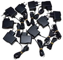 10 Adet DC 12V 0.5A Arduino Adaptörü Deney Enerji Besleme Güç Kaynağı Priz Tipi Adaptör