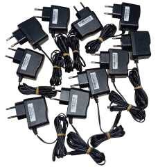 10 Adet DC 12V 0.5A Arduino Adaptörü Deney Enerji Besleme Güç Kaynağı Priz Tipi Adaptör