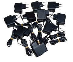 10 Adet DC 12V 0.5A Arduino Adaptörü Deney Enerji Besleme Güç Kaynağı Priz Tipi Adaptör