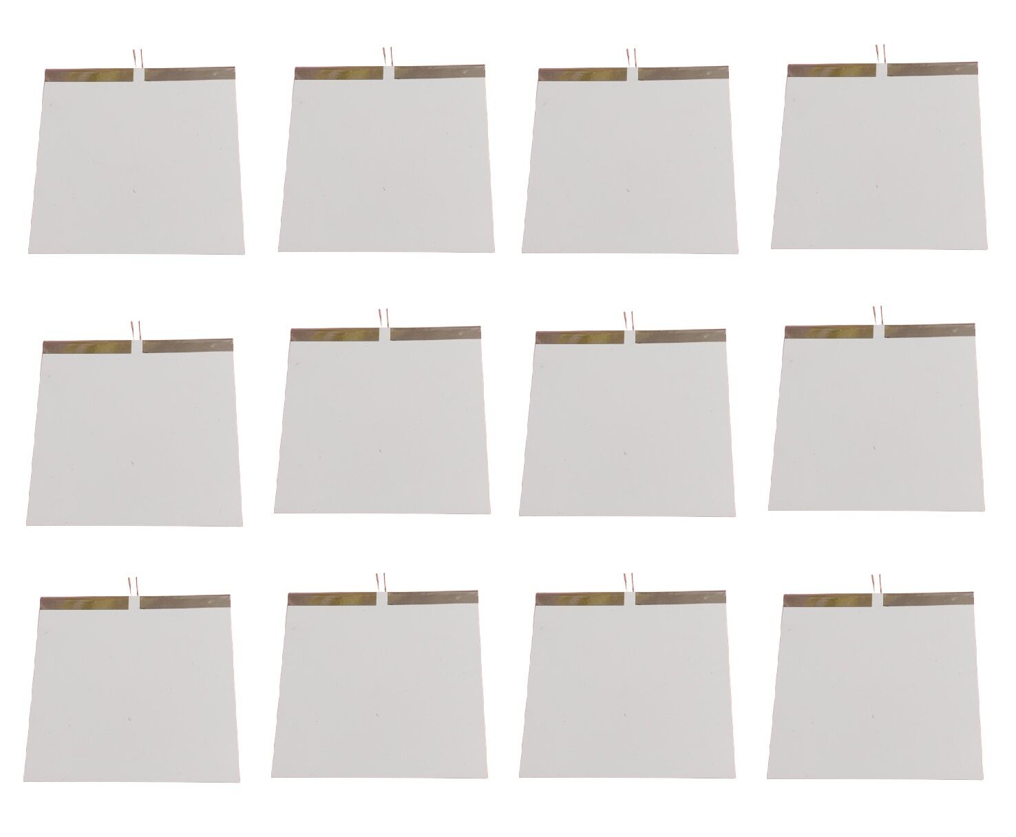 12 Adet DC 3V Led Lamba Panel Beyaz Işık Aydınlatma Okul Elektrik Deney Seti Ampulü