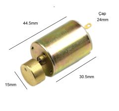 10 Adet DC 3V 5V Okul Deney Seti Elektrik Kuvvetli Titreşim Motoru