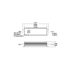 CLG-60-12 12V 5A IP67 Led Sürücü Adaptör