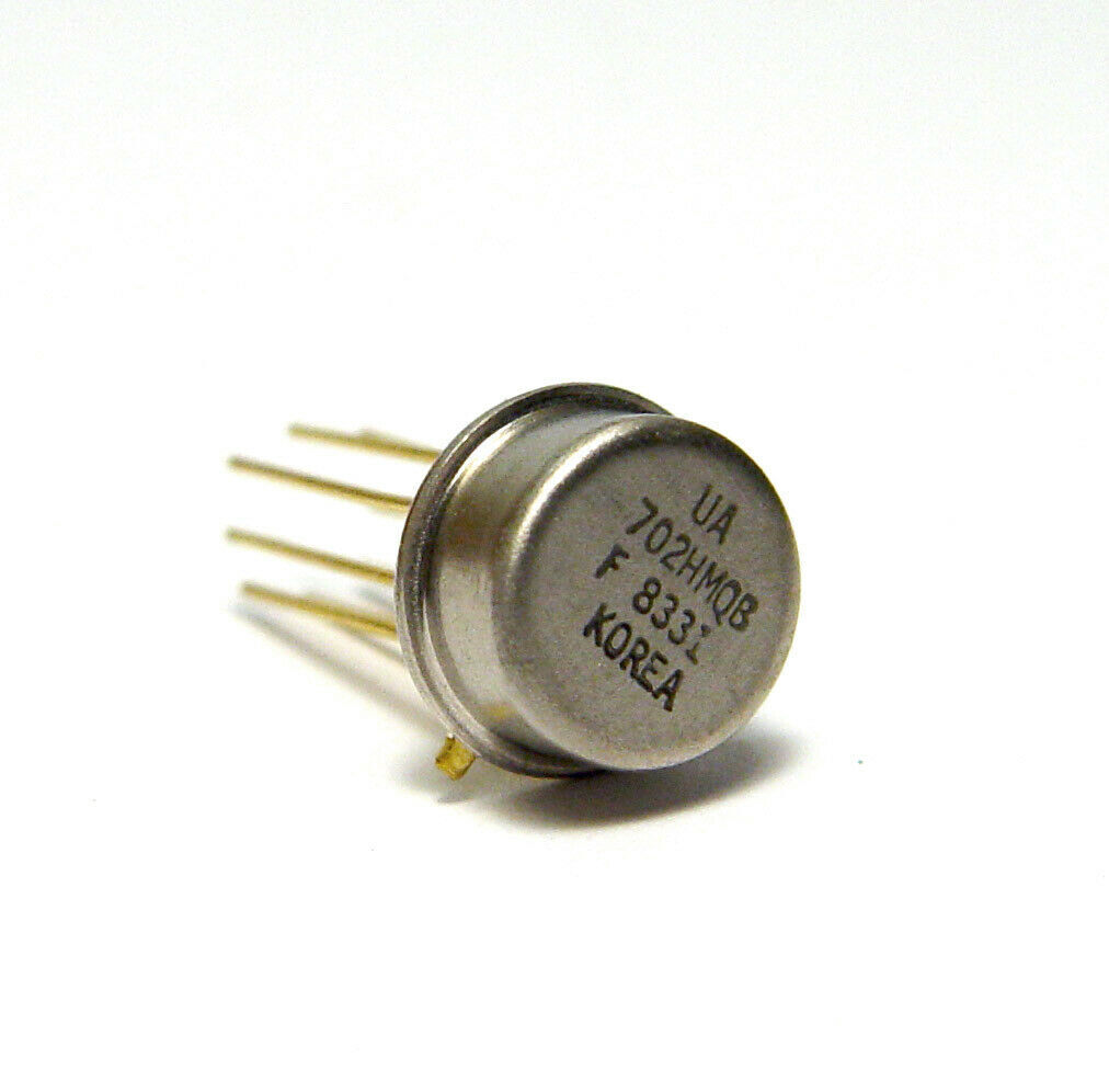 UA702 Opamp Entegresi - Metal Kılıf UA 702HMQB