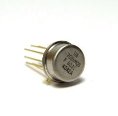 UA702 Opamp Entegresi - Metal Kılıf