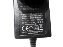 12V 1A Modem ve Arduino Uyumlu Plastik Kasa Priz Tipi Adaptör S12A03-120A100-P4