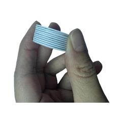 125kHz 25mm Çapında Madeni Para RFID Sticker Yapışkanlı Etiket EM4100 Salt Okunur - 10 Adet