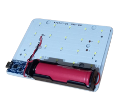 Şarjlı Yüksek Işık Lamba Aydınlatma El Feneri Öğrenci Deney Devresi