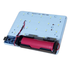 Şarjlı Yüksek Işık Lamba Aydınlatma El Feneri Öğrenci Deney Devresi