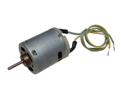 30cm Kablo Lehimli 12V DC Motor Hobi Oyuncak Elektrik Deney Motoru