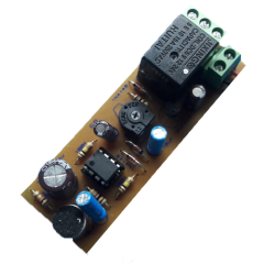 Ses ile Röle Kontrol Devresi - Monteli