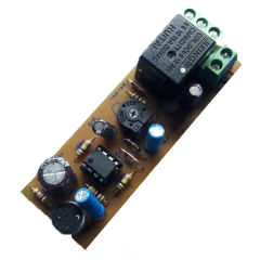 Ses ile Röle Kontrol Devresi - Monteli