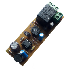 Ses ile Röle Kontrol Devresi - Monteli