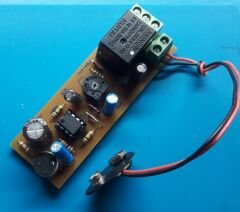 Ses ile Röle Kontrol Devresi - Monteli