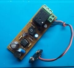 Ses ile Röle Kontrol Devresi - Monteli