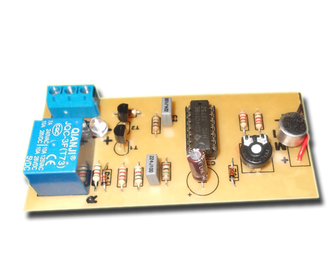 El Çırpmalı Anahtar Devresi - Monteli