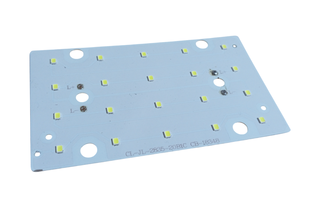DC 3V SMD 20 Ledli Yüksek Beyaz Işık Aydınlatma Lamba Paneli 68x115mm Okul Elektrik Deneyi