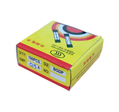 0.5A Küçük Cam Sigorta 5x20mm 0.5 Amper 100 Adet