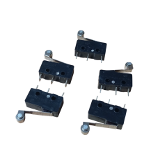 KW-1-2 Tekerlekli Sınır Anahtarı Makaralı Micro Switch 3 Pin - 5 Adet