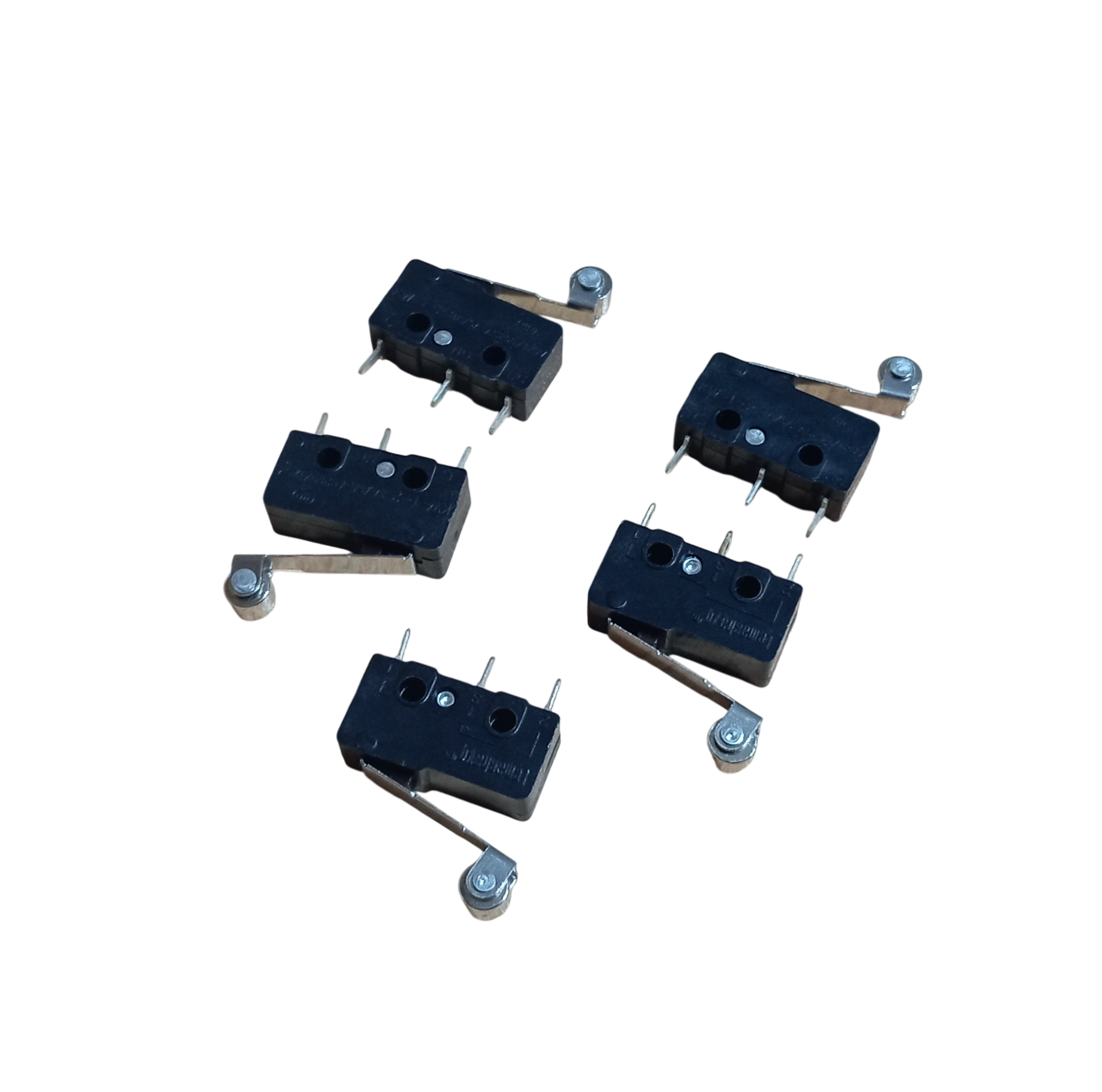 KW-1-2 Tekerlekli Sınır Anahtarı Makaralı Micro Switch 3 Pin - 5 Adet