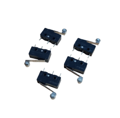 KW-1-2 Tekerlekli Sınır Anahtarı Makaralı Micro Switch 3 Pin - 5 Adet