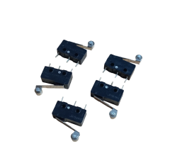KW-1-2 Tekerlekli Sınır Anahtarı Makaralı Micro Switch 3 Pin - 5 Adet