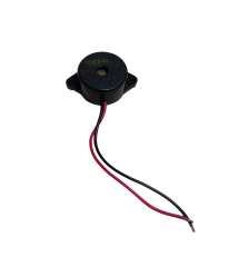 KPI-G2210L DC 3-30V Devreli 22mm Kulaklı Piezo Buzzer Siyah 15mA 88dB