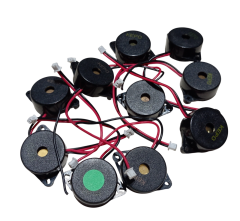 10 Adet KPI-G2210L DC 3-30V Devreli 22mm Kulaklı Piezo Buzzer Siyah 15mA 88dB