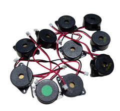 10 Adet KPI-G2210L DC 3-30V Devreli 22mm Kulaklı Piezo Buzzer Siyah 15mA 88dB
