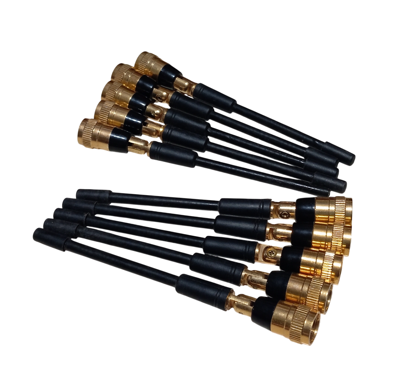 10 Adet Wifi Anten Kablosuz 2.4Ghz SMA Erkek 11cm 2dBi 150Mbps