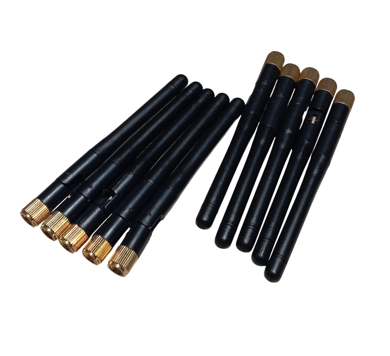 10 adet 2.4Ghz SMA Erkek Pin 3dBi 11cm Kablosuz Wifi Ses Video Alıcı Anteni