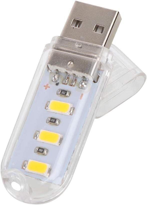 Taşınabilir Mini USB Led Lamba Işık Gece Okuma Lambası Kamp Stick Led