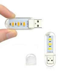 Taşınabilir Mini USB Led Lamba Işık Gece Okuma Lambası Kamp Stick Led