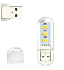 10 Adet Taşınabilir Mini USB Led Lamba Işık Gece Okuma Lambası Kamp Stick Led