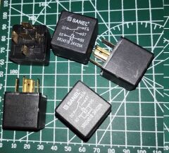 Sanel 24V Röle 5 Uçlu 20A Çift Platin SRD2451B 24V/20A - 5 Adet